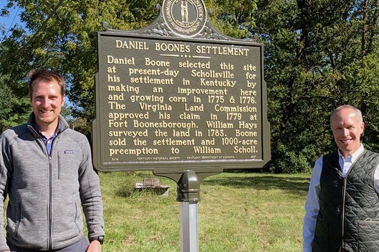 Daniel Boone's Settlement Historic Marker