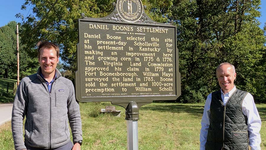 Daniel Boone's Settlement Historic Marker