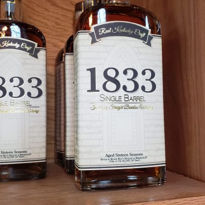 Real Kentucky Craft 1833 Single Barrel Kentucky Bourbon Whiskey